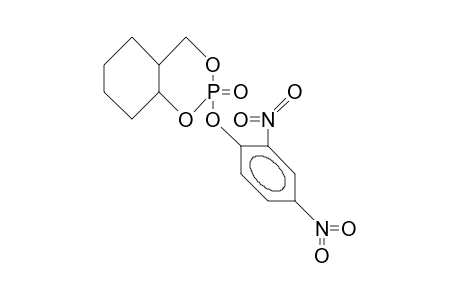 2-(2,4-DINITROPHENOXY)-2-OXO-TRANS-5,6-TETRAMETHYLENE-1,3,2-DIOXAPHOSPHORINANE;2-(2,4-DINITROPHENOXY)-1,3-DIOXA-2-PHOSPHA-TRANS-DECALIN-2-ONE