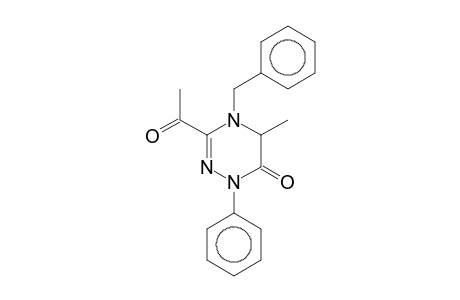 3-Acetyl-4-benzyl-5-methyl-1-phenyl-4,5-dihydro-1H-[1,2,4]triazin-6-one