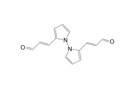 2-Propenal, 3,3'-[1,1'-bi-1H-pyrrole]-2,2'-diylbis-, (E,E)-
