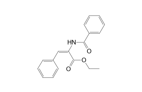 2-Propenoic acid, 2-benzoylamino-3-phenyl-, ethyl ester