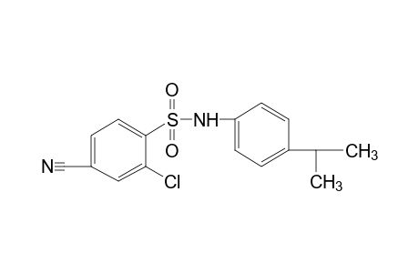 2-chloro-4-cyano-4'-isopropylbenzenesulfonanilide