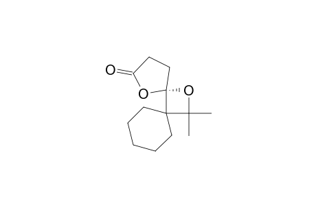 2-spiro[2'-Oxo-3-(tetrahydro)furano]-3-spiro[cyclohexano]-4,4-dimethyl-1-oxetane