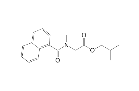 Sarcosine, N-(1-naphthoyl)-, isobutyl ester