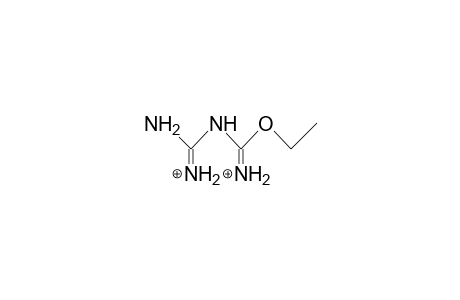 Aminoiminomethyl-carbamidic acid, ethyl ester dication