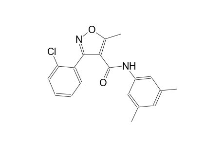 3-(2-chlorophenyl)-N-(3,5-dimethylphenyl)-5-methyl-4-isoxazolecarboxamide