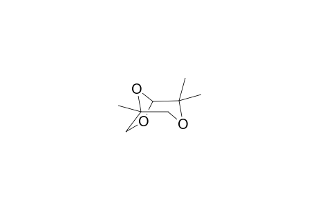 1,4,4'-Trimethyl-3,6,8-trioxabicyclo(3.2.1)octane