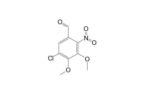 5-Chloro-3,4-dimethoxy-2-nitro-benzaldehyde