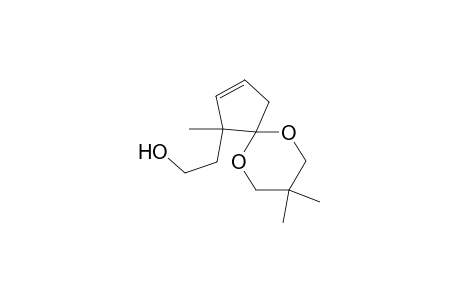1,8,8-trimethyl-6,10-dioxaspiro[4.5]dec-2-ene-1-ethanol