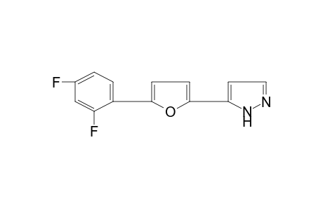 5-[5-(2,4-difluorophenyl)-2-furyl]pyrazole