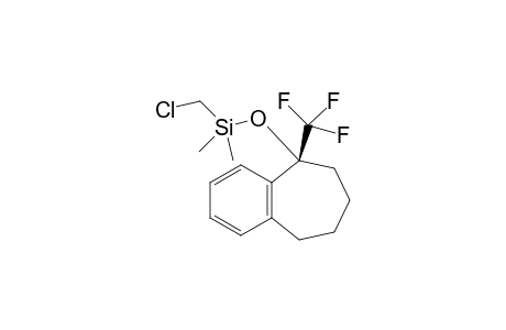 chloromethyl-dimethyl-[[(5R)-5-(trifluoromethyl)-6,7,8,9-tetrahydrobenzo[7]annulen-5-yl]oxy]silane