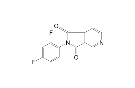 N-(2,4-difluorophenyl)-3,4-pyridinedicarboximide