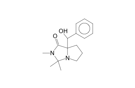 7a-[Hydroxy(phenyl)methyl]-2,3,3-trimethylhexahydro-1H-pyrrolo[1,2-c]imidazol-1-one