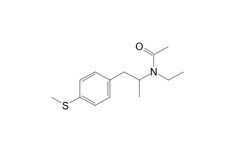 N-Ethyl-N-(1-methyl-2-[4-(methylsulfanyl)phenyl]ethyl)acetamide