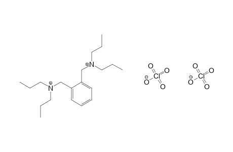 N,N,N',N'-tetrapropyl-o-xylene-alpha,alpha'-diamine, diperchlorate