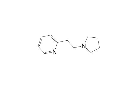 2-[2-(1-Pyrrolidinyl)ethyl]pyridine