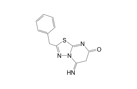 2-benzyl-5-imino-5,6-dihydro-7H-[1,3,4]thiadiazolo[3,2-a]pyrimidin-7-one