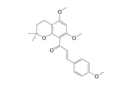 1'',2''-Dihydroxanthohumol K, dimethyl ether