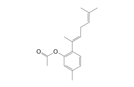 (1'E)-2-(1',5'-DIMETHYLHEXA-1',4'-DIENYL)-5-METHYLPHENYL ACETATE