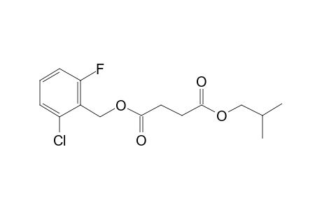 Succinic acid, 2-chloro-6-fluorobenzyl isobutyl ester