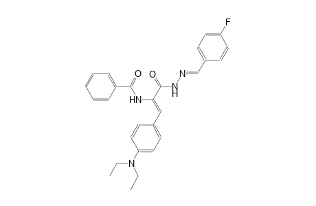 .alpha.-Benzamido-4-(diethylamino)-N'-(4-fluorobenzylidene)cinnamohydrazide