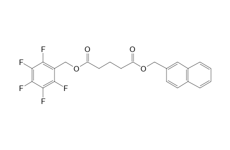 Glutaric acid, naphth-2-ylmethyl pentafluorobenzyl ester