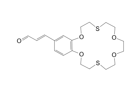 3-(8,17-Dithiabenzo-18-crown-6)prop-2-en-1-al