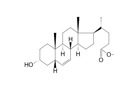 3-ALPHA-HYDROXY-METHYL-5-BETA-CHOL-6-ENOATE