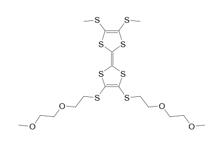 2,3-BIS-[2-(2-METHOXYETHOXY)-ETHYLSULFANYL]-6,7-BIS-(METHYLSULFANYL)-TETRATHIAFULVALENE