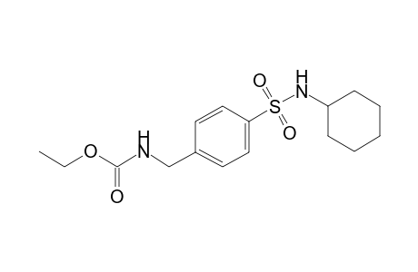 Ethyl 4-[(cyclohexylamino)sulfonyl]benzylcarbamate