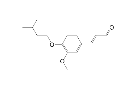 Coniferyl aldehyde, 3-methylbutyl ether