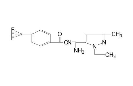 1-ethyl-3-methyl-O-(alpha,alpha,alpha-trifluoro-p-toluoyl)pyrazole-5-carboxamidoxime