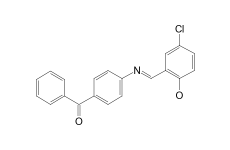 [4-[(5-Chloro-2-hydroxy-benzylidene)-amino]-phenyl]-phenyl-methanone