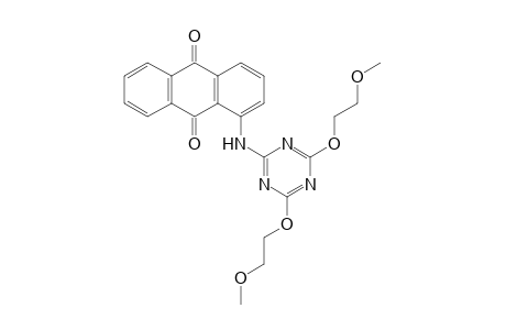 9,10-Anthracenedione, 1-[[4,6-bis(2-methoxyethoxy)-1,3,5-triazin-2-yl]amino]-