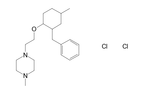 1-(2-((2-benzyl-4-methylcyclohexyl)oxy)ethyl)-4-methylpiperazine dihydrochloride