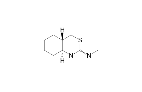 trans-N,1-dimethyl-4a,5,6,7,8,8a-hexahydro-4H-benzo[d][1,3]thiazin-2-imine