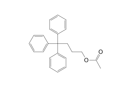 4,4,4-triphenyl-1-butanol, acetate