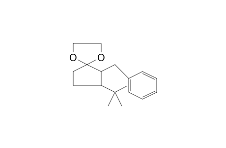 6-Benzyl-7-t-butyl-1,4-dioxa-spiro[4.4]nonane