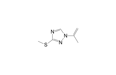 1-Isopropenyl-3-methylthio-1H-1,2,4-triazole