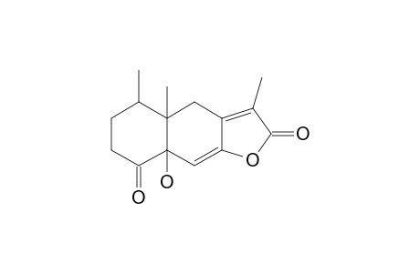 10-ALPHA-HYDROXY-1-OXOEREMOPHILA-7-(11),8-(9)-DIEN-12,8-OLIDE