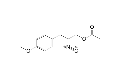 (S)-1-Acetoxy-2-isocyano-3-(p-anisyl)propane