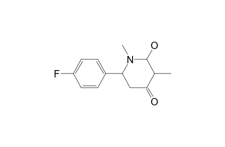 3-E-Hydroxy-1,3-dimethyl-6-(4-flurophenyl)-4-piperidone