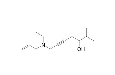 7-(N,N-Diallylamino)-2-methyl-5-heptyn-3-ol