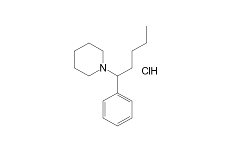 1-(alpha-Butylbenzyl)piperidine, hydrochloride