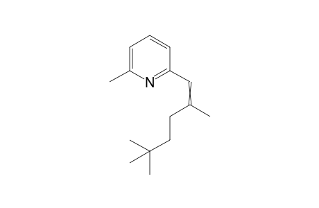 2-Methyl-6-(2,5,5-trimethylhex-1-enyl)pyridine