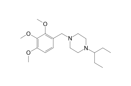 1-(1-Ethylpropyl)-4-(2,3,4-trimethoxybenzyl)piperazine