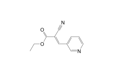Ethyl (E)-2-cyano-3-(3-pyridyl)-2-peopenoate