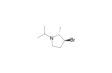 (trans)-3-Bromo-1-isopropyl-2-methylpyrrolidine