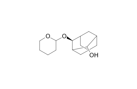 Tricyclo[3.3.1.1(3,7)]decan-2-ol, 4-[(tetrahydro-2H-pyran-2-yl)oxy]-, (1.alpha.,2.beta.,3.beta.,4.alpha.,5.alpha.,7.beta.)-