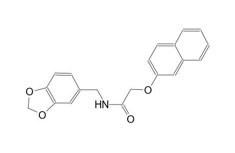 N-(1,3-benzodioxol-5-ylmethyl)-2-(2-naphthyloxy)acetamide