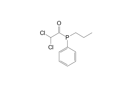 Phosphine, (dichloroacetyl)phenylpropyl-